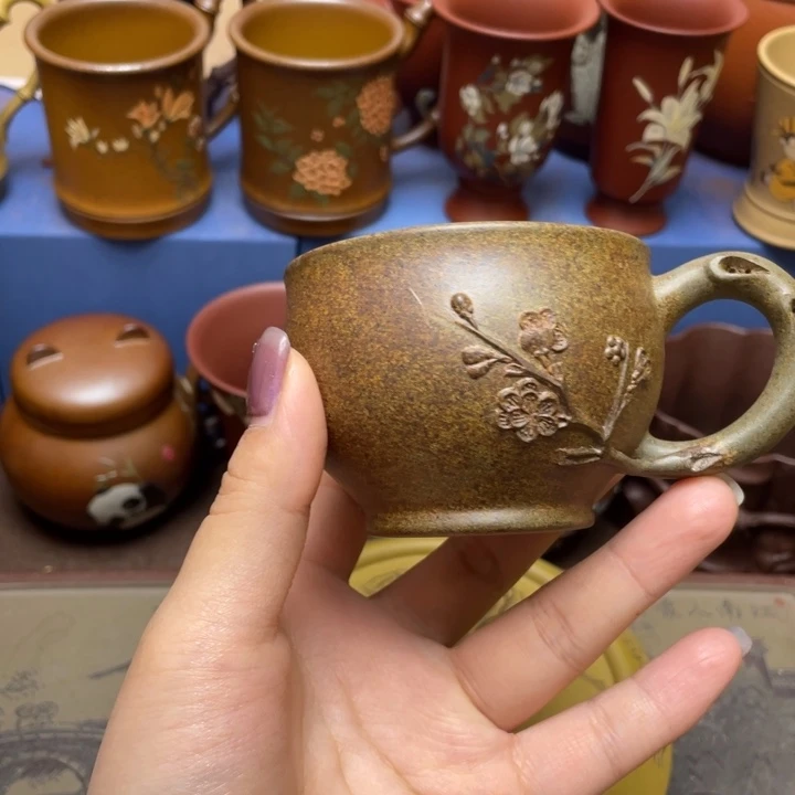 紫砂茶杯紫砂主人杯