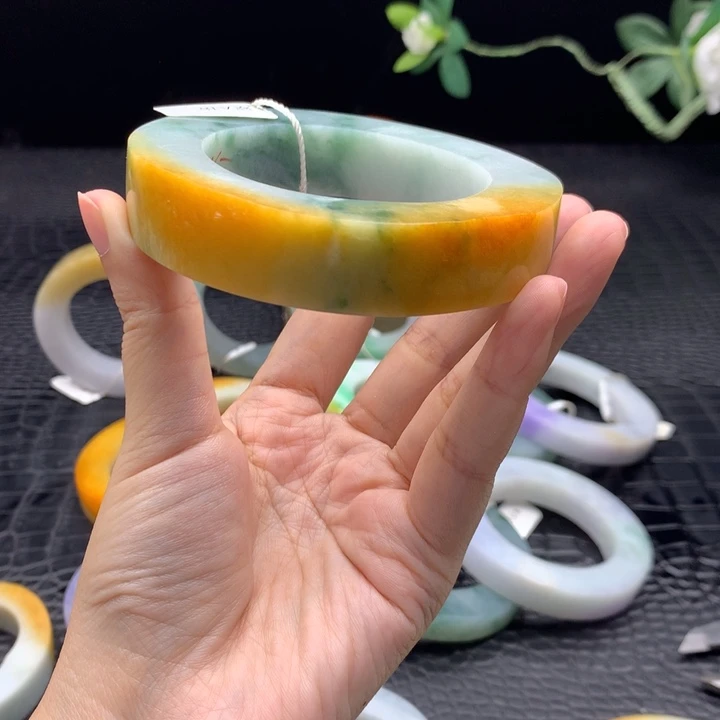 未镶嵌手镯翡翠手镯定制定制翡翠