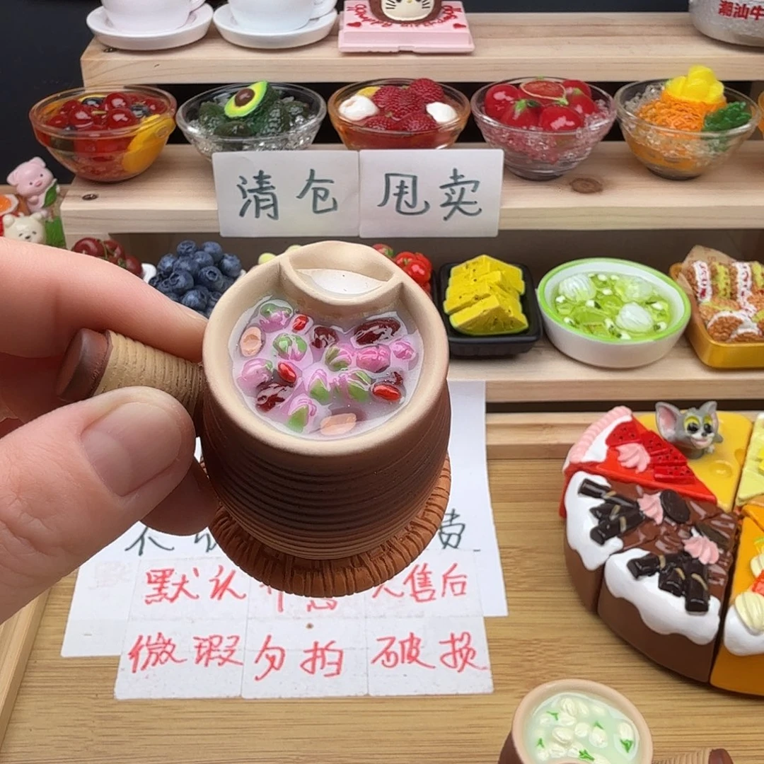 合成树脂食玩冰箱贴 凭开箱视频售后