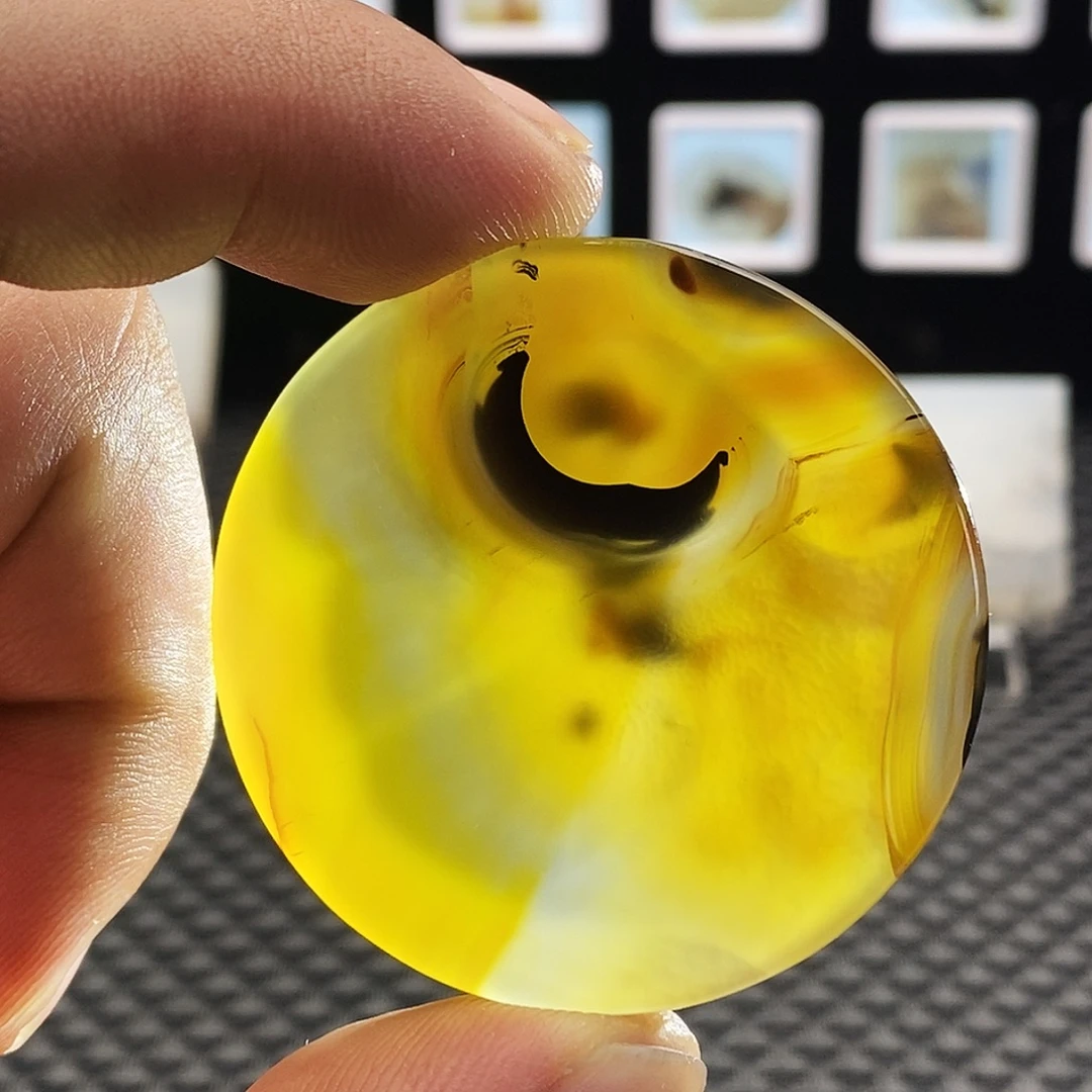 玛瑙/玉髓未镶嵌吊坠(不含链)21