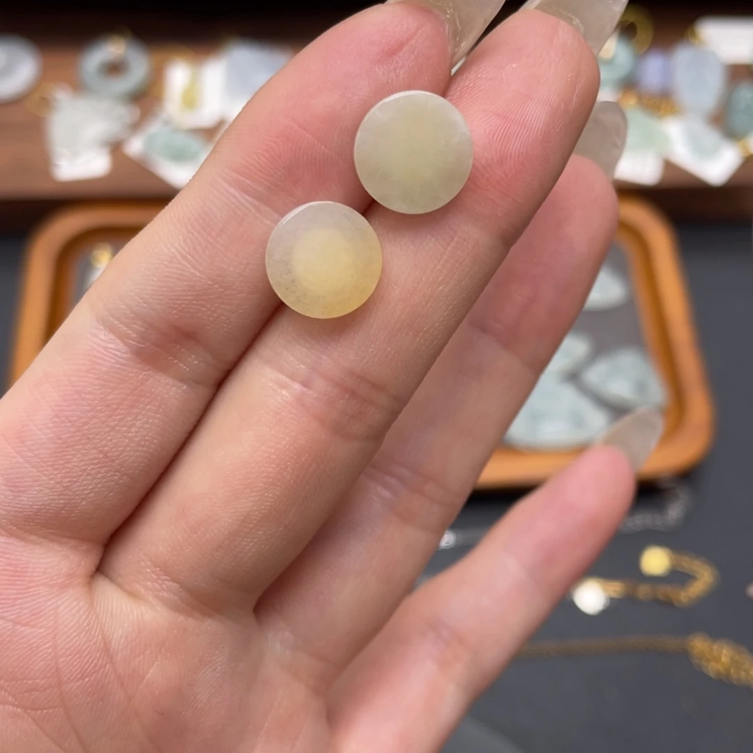 翡翠银S925镶嵌吊坠(不含链)
