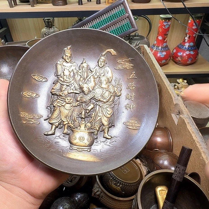 铜器办公室茶室摆件