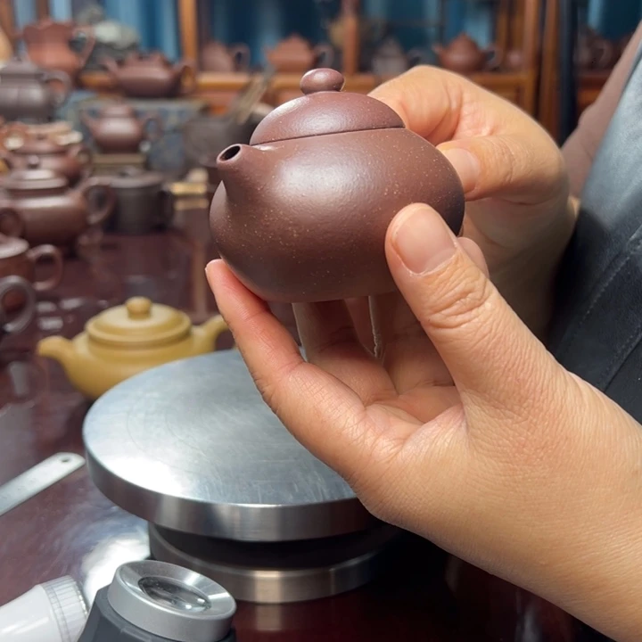 紫砂茶壶宜兴紫砂壶徒弟做的