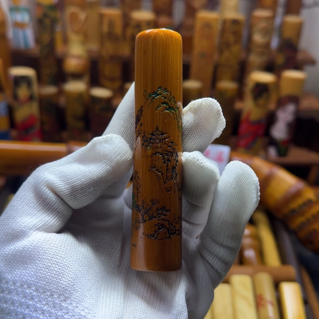 竹类微瑕精品实心玉竹