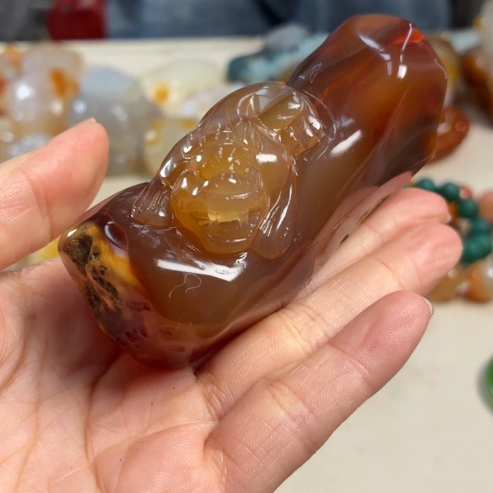 玛瑙/玉髓未镶嵌吊坠(不含链)