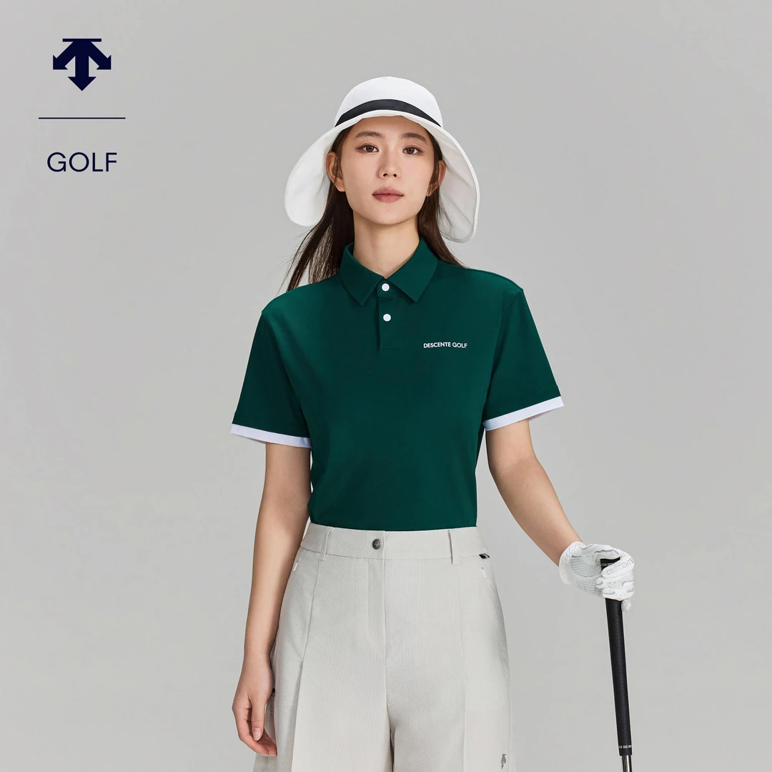 DESCENTEGOLF 迪桑特高尔夫 女士S-CORE夏季短袖POLO衫G623WSTS57