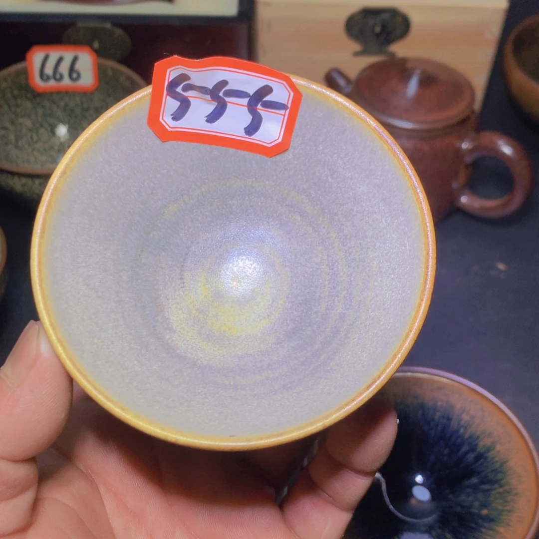 茶盏555 建盏主人杯客杯