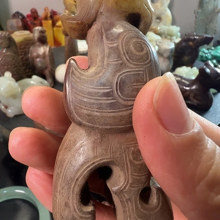 魏***和田玉（糖玉）未镶嵌挂件