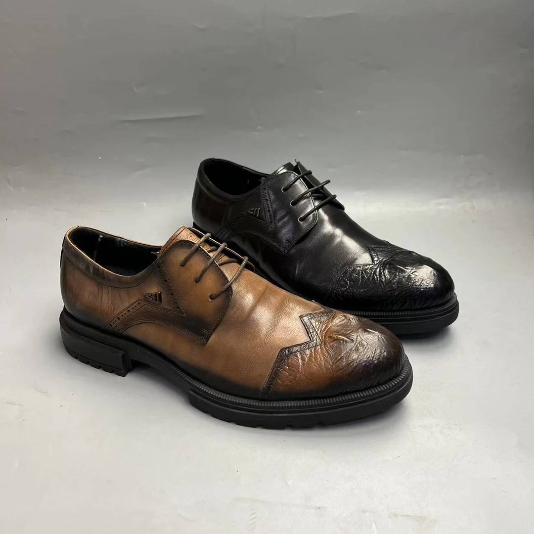 2-8（80509）秋冬舒适休闲百搭男鞋