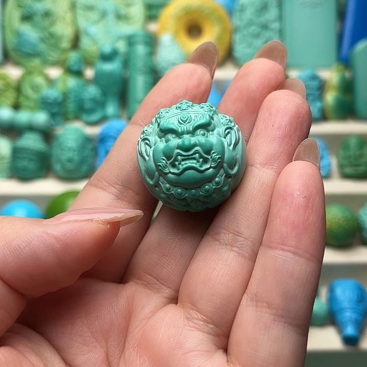 天***，精工雕刻大黑天绿