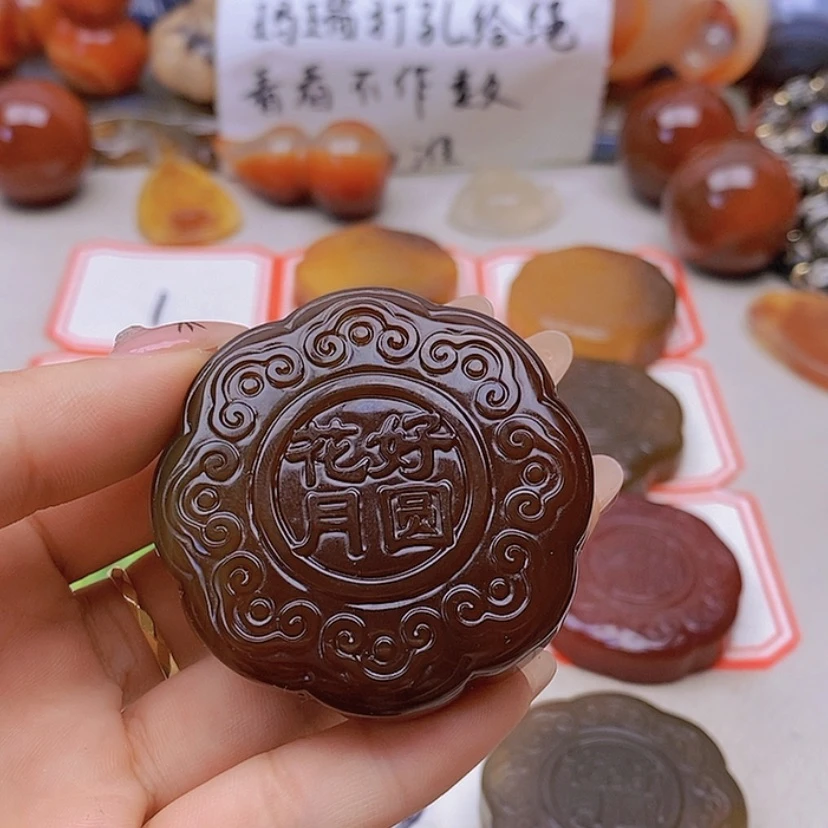 【闪购商品】未镶嵌玛瑙/玉髓珠宝半成品許*柜