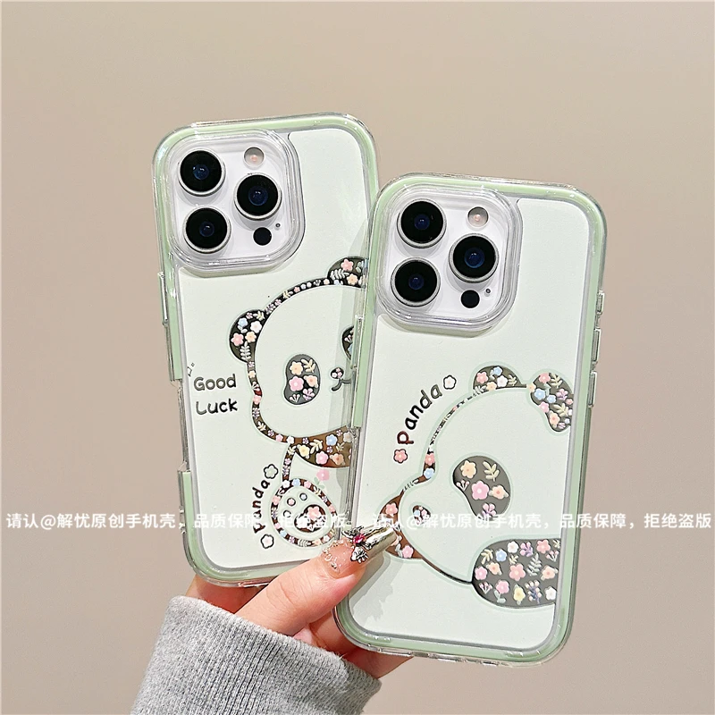 炫彩镜面适用苹果17/iPhone/华为荣耀/OPPO/小米手机壳pura70爆款