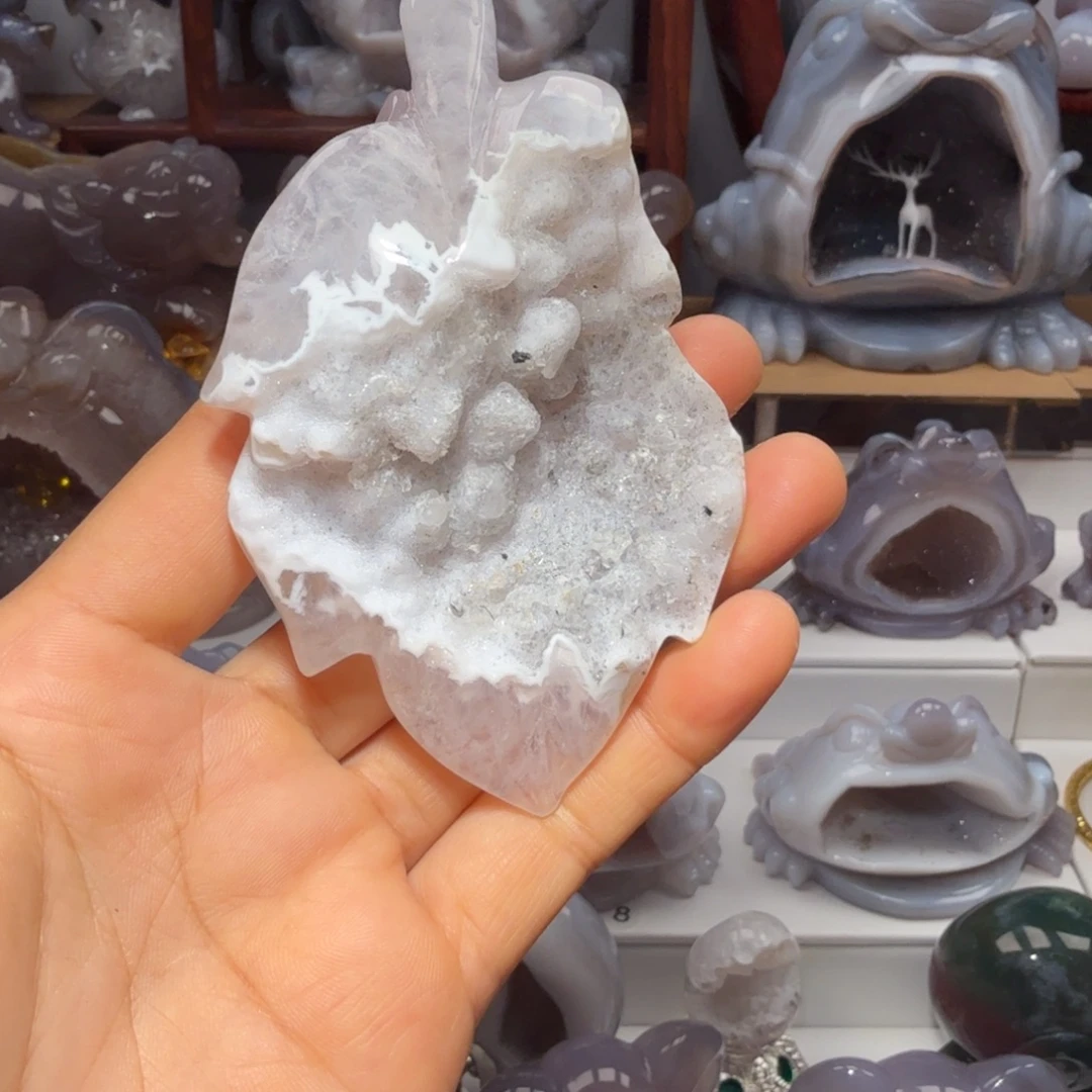 玛瑙/玉髓未镶嵌摆件