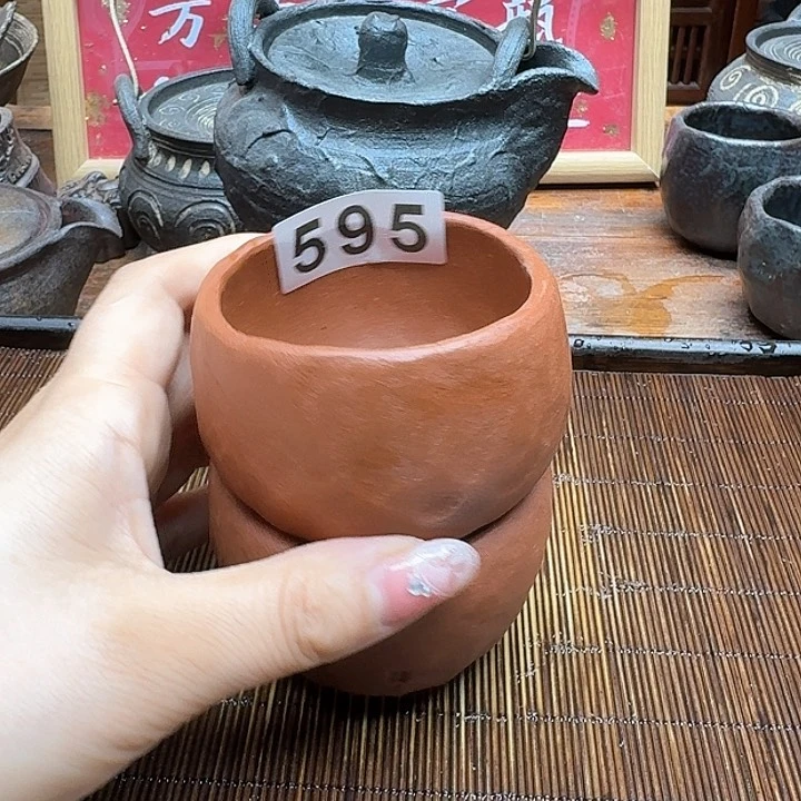 纯手工制作粗陶茶具s**.