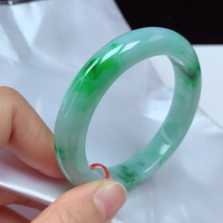 未镶嵌手镯翡翠52圈