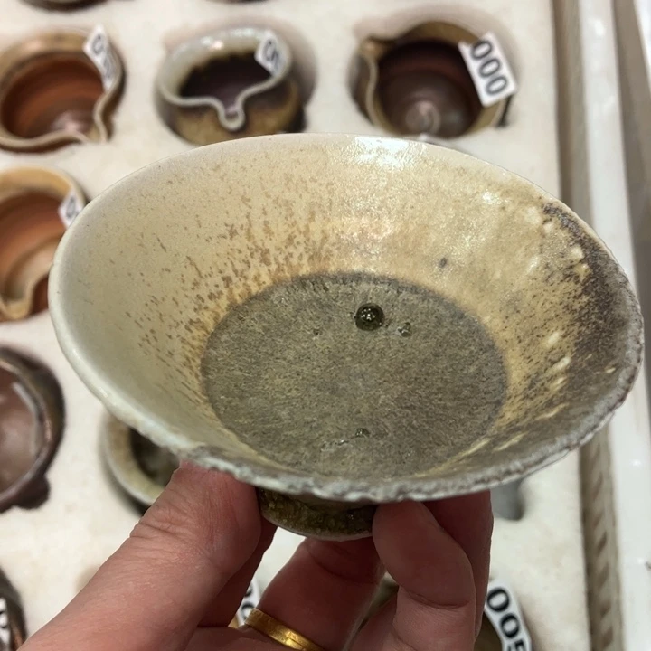 柴烧杯子宝瓶大放漏