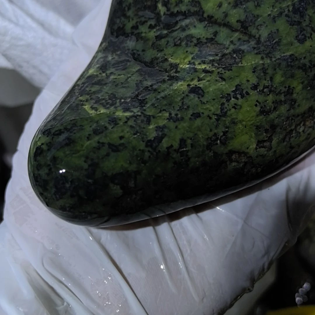 兰***涂有机玻璃藏玉药王石原石