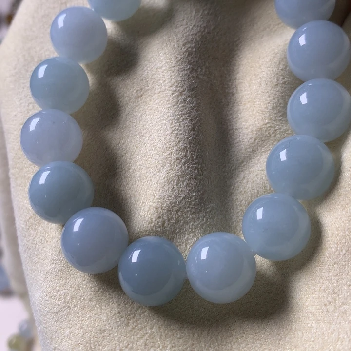 翡翠未镶嵌手串天然翡翠手串卡12定金