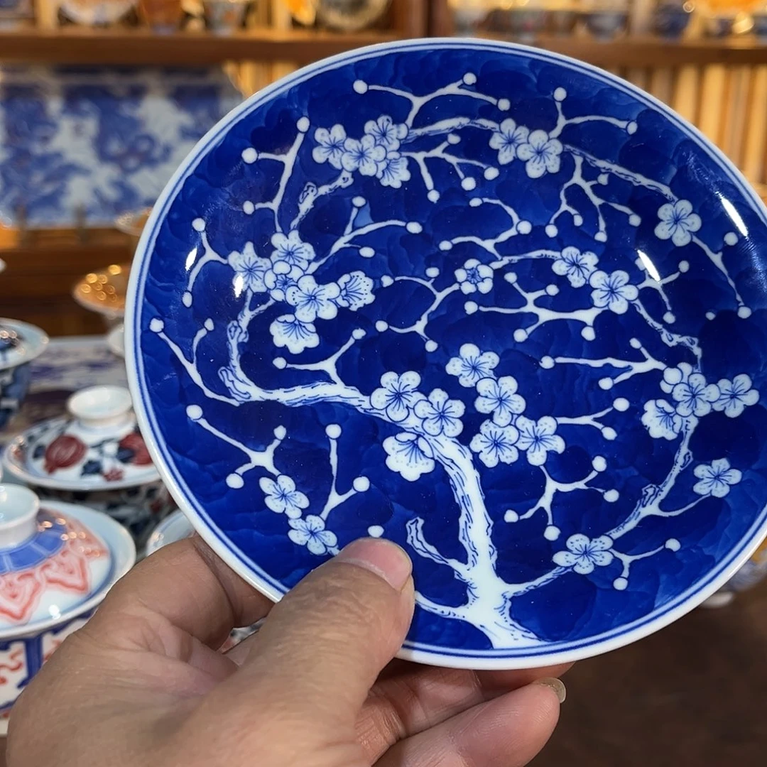 錡镇堂手工手绘壶承