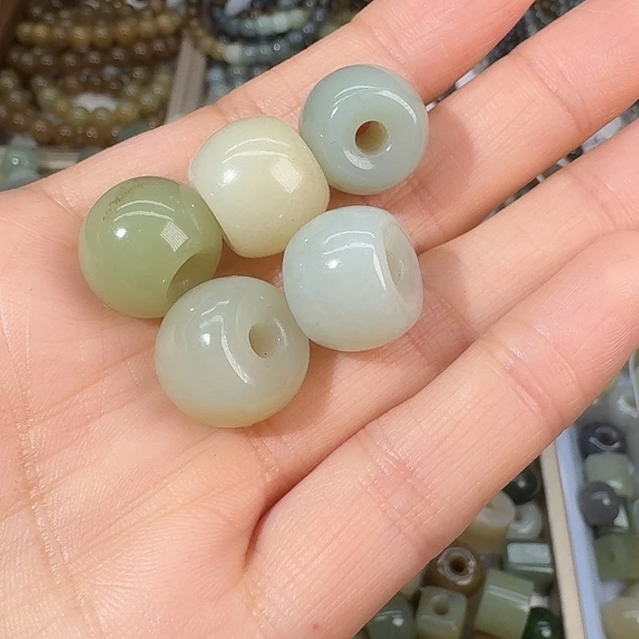 回***忆和田玉（糖玉）未镶嵌颈饰拍5