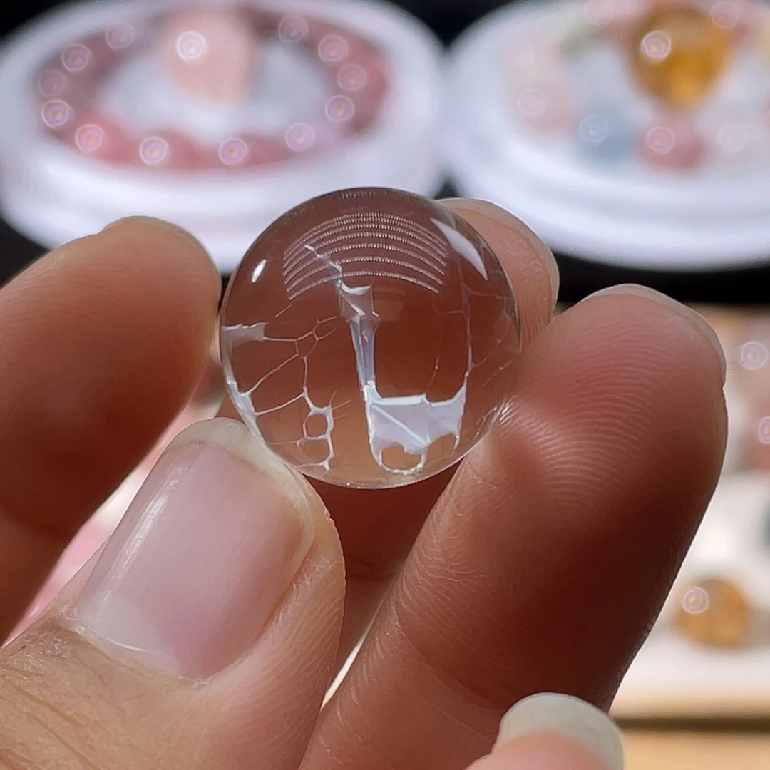 紫***竿未镶嵌珠宝半成品水晶卡17.2不退不换