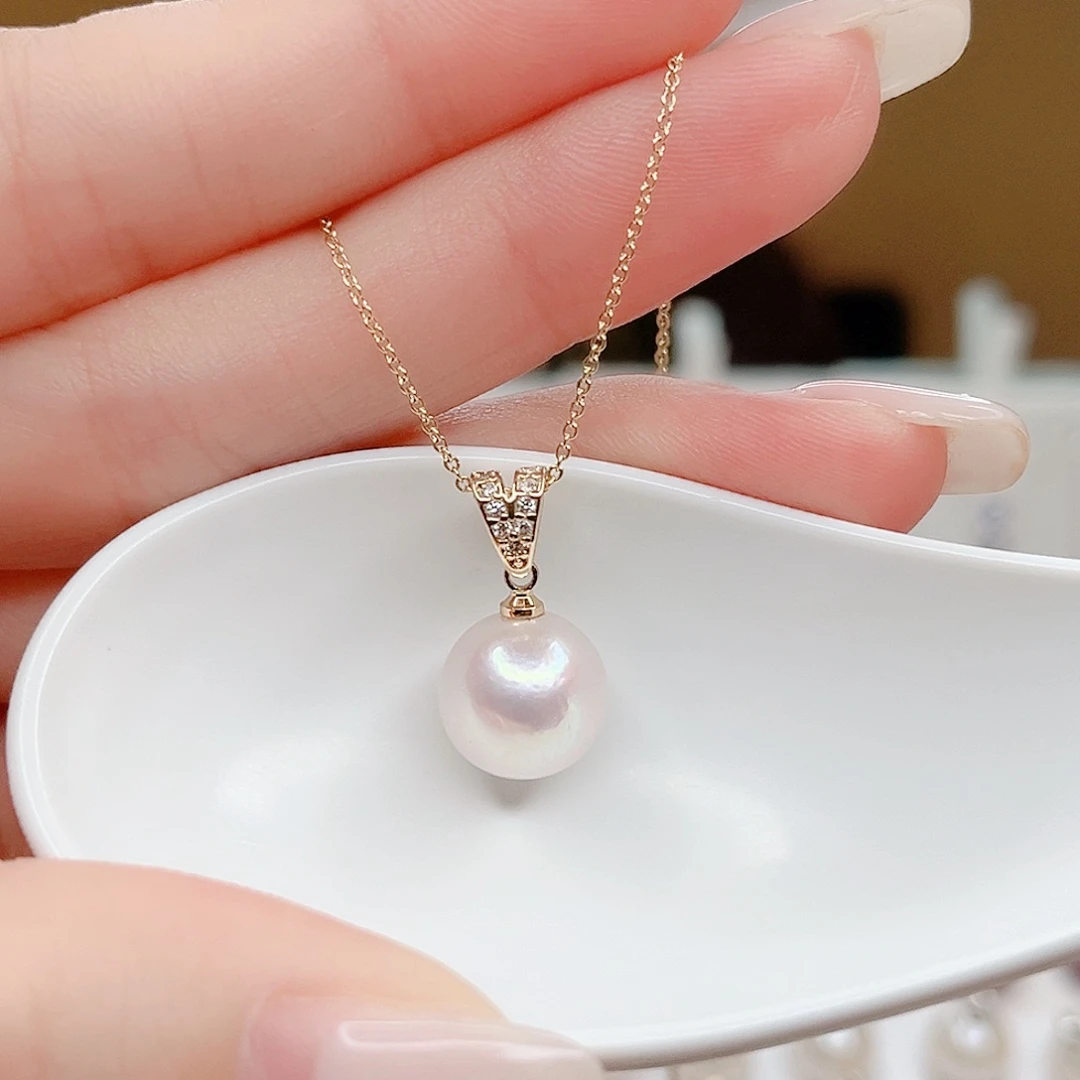 吊坠(赠链)淡水珍珠合金