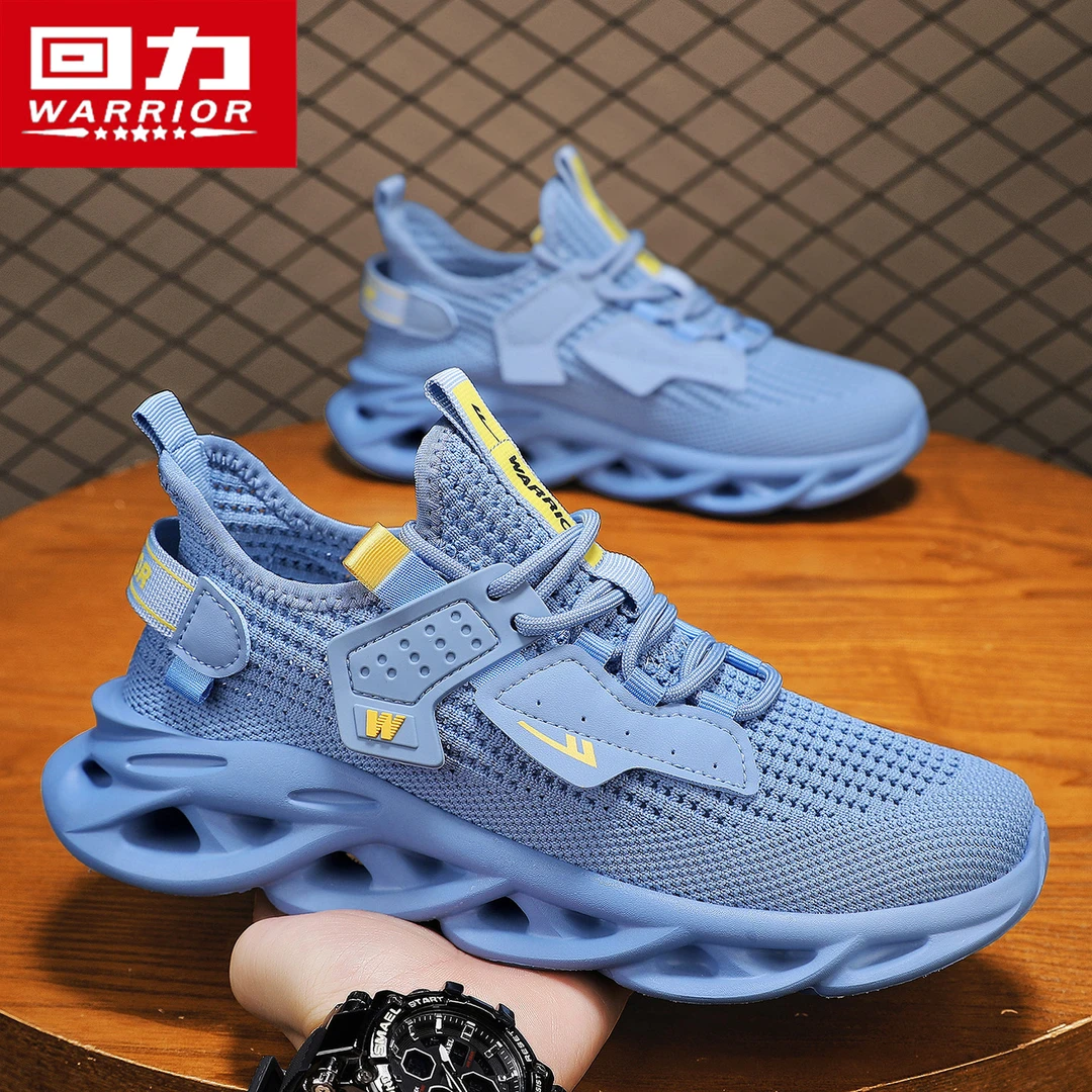 回力男鞋冬季透气2025新款网眼网面镂空网鞋跑步软底轻便休闲运动