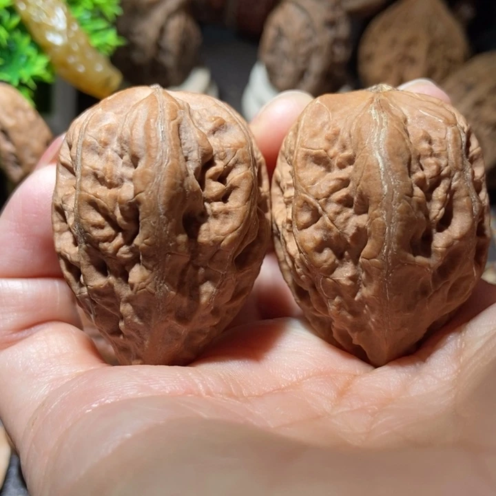 把件文玩核桃东北楸子小雪201