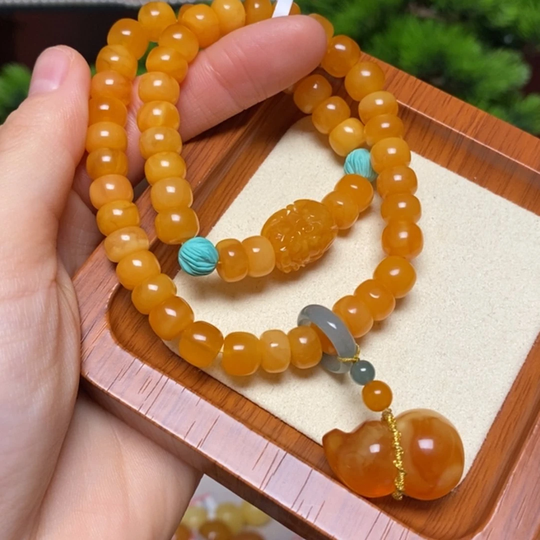 【闪购商品】手链蜜蜡未镶嵌手串