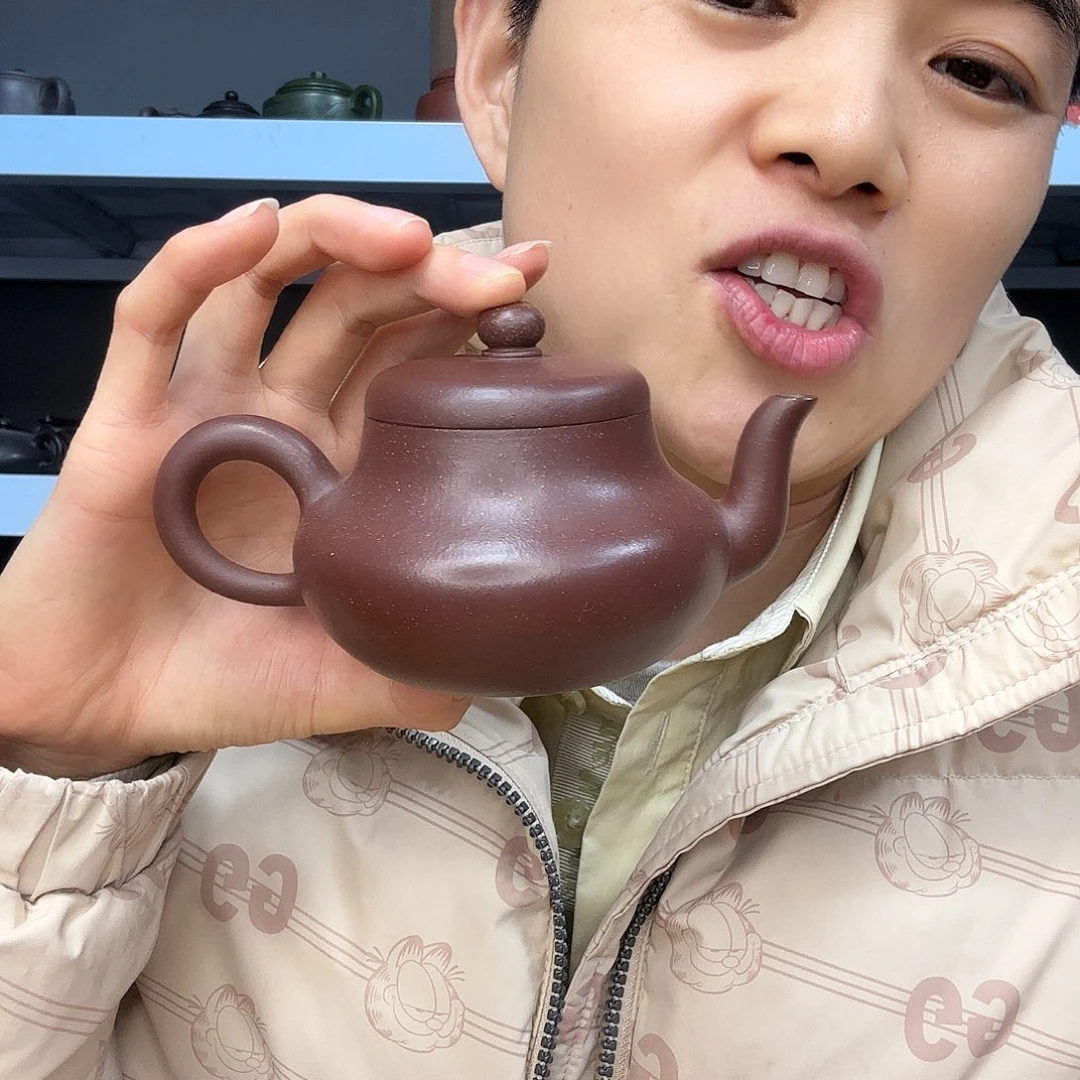 紫砂茶壶民间手艺人全手工制作