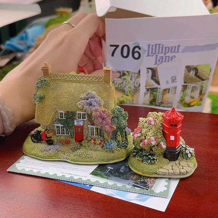 中古小房子微缩景观