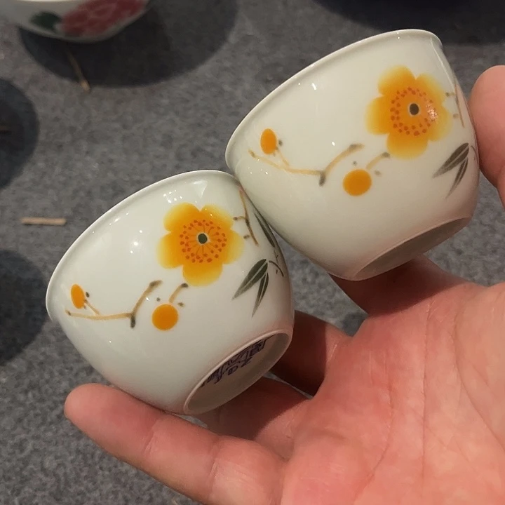 景德镇陶瓷品杯2个