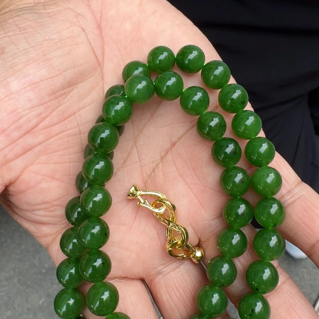 和田玉未镶嵌颈饰多样性发货 拍一发一卡10左右