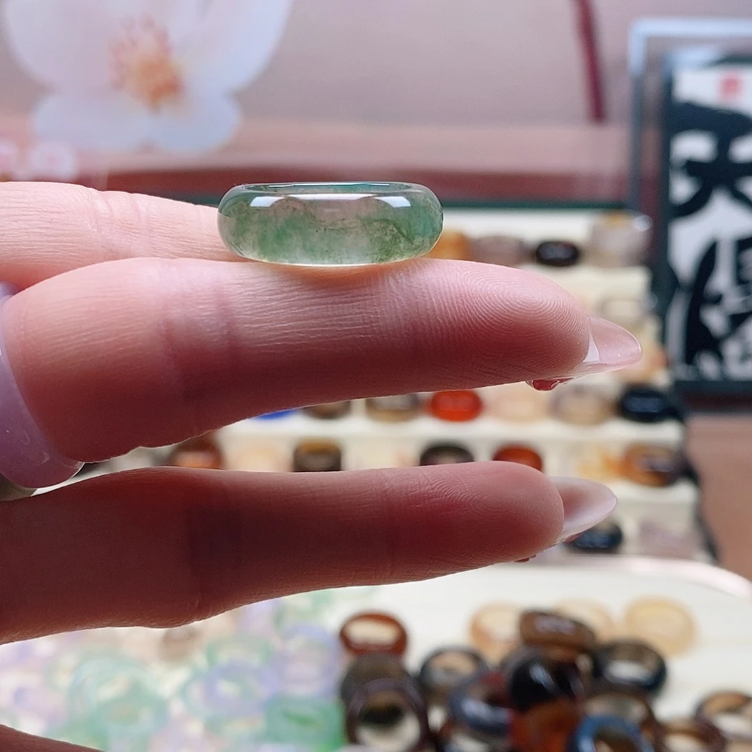 玛瑙/玉髓戒指未镶嵌J****g