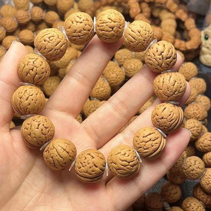 桃核手串诺****具核桃手串18➕