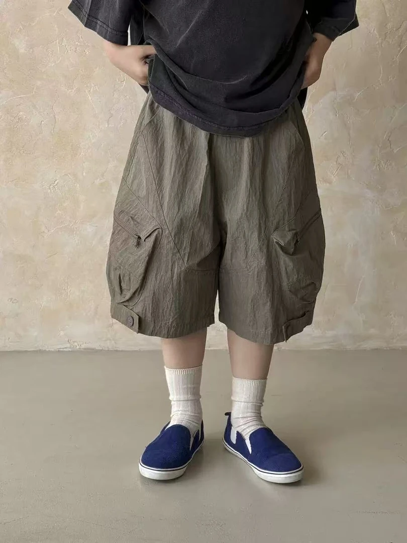 AC363~夏季套装组合M6015/90765 深卡其裤子