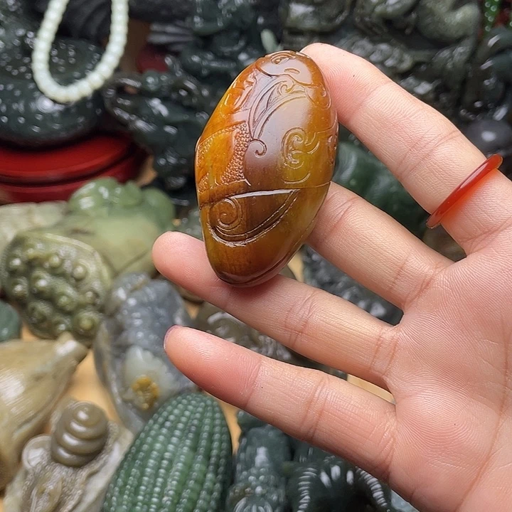 未镶嵌和田玉挂件
