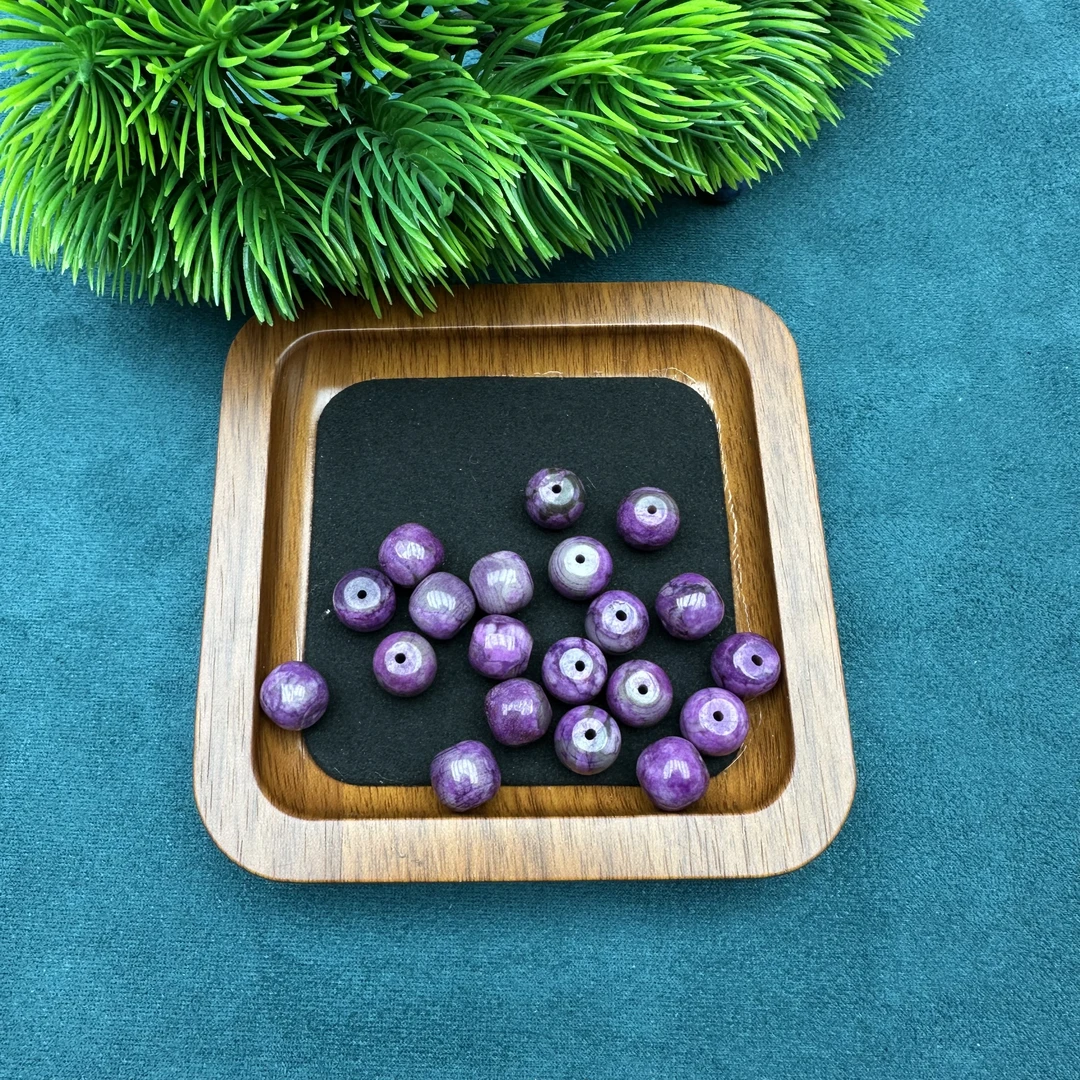 YS0024   SJL紫10*9老型单珠散珠【多样发其一】【一颗】