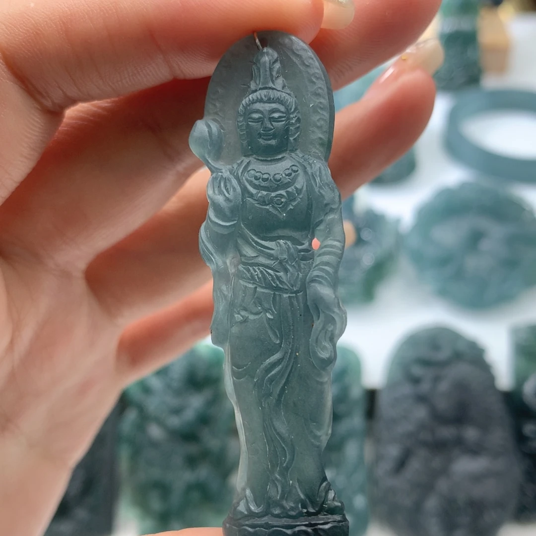 未镶嵌定制翡翠毛货不退不换