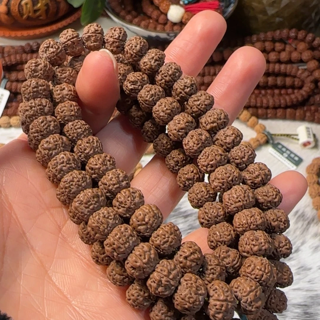 手串金刚菩提平细108尺寸9mm