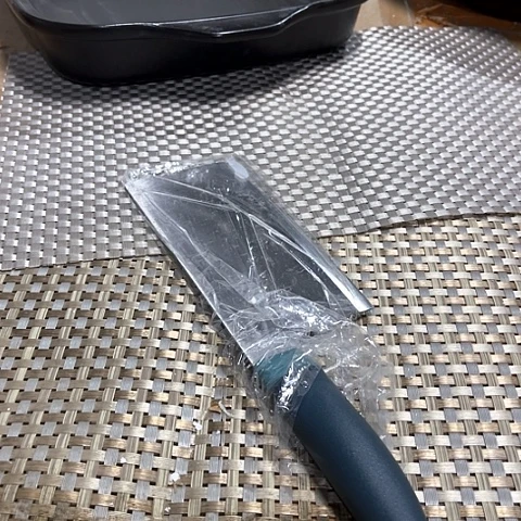 微瑕，不锈钢切菜刀不能抗骨篮