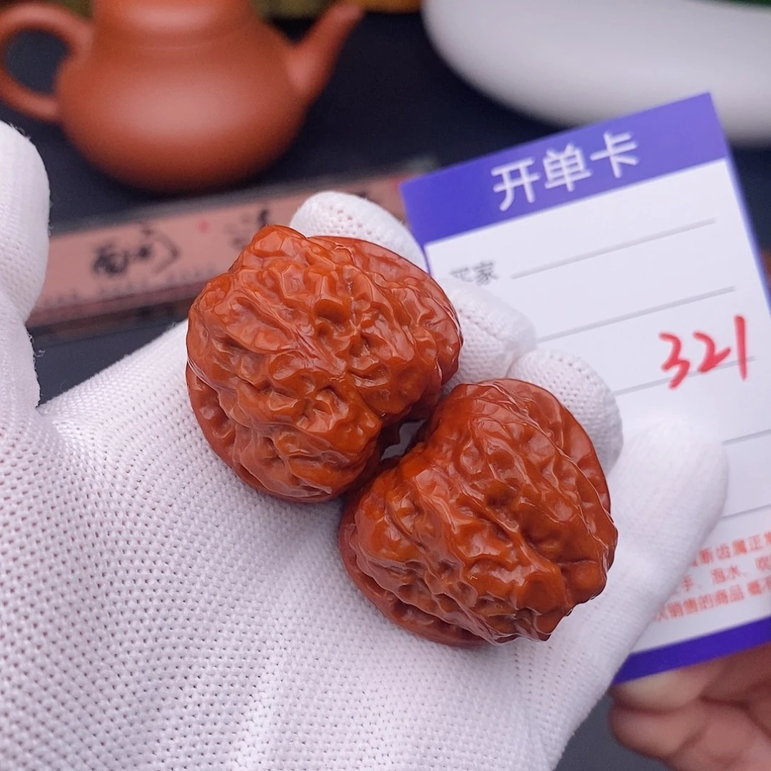 把件文玩核桃35蛤蟆头321