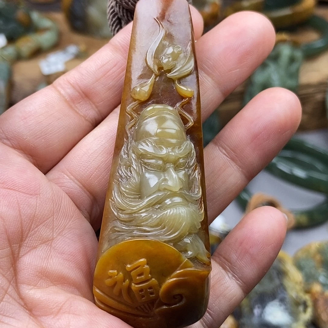 用***9岫岩河磨玉（透闪石质玉）未镶嵌珠宝奇石