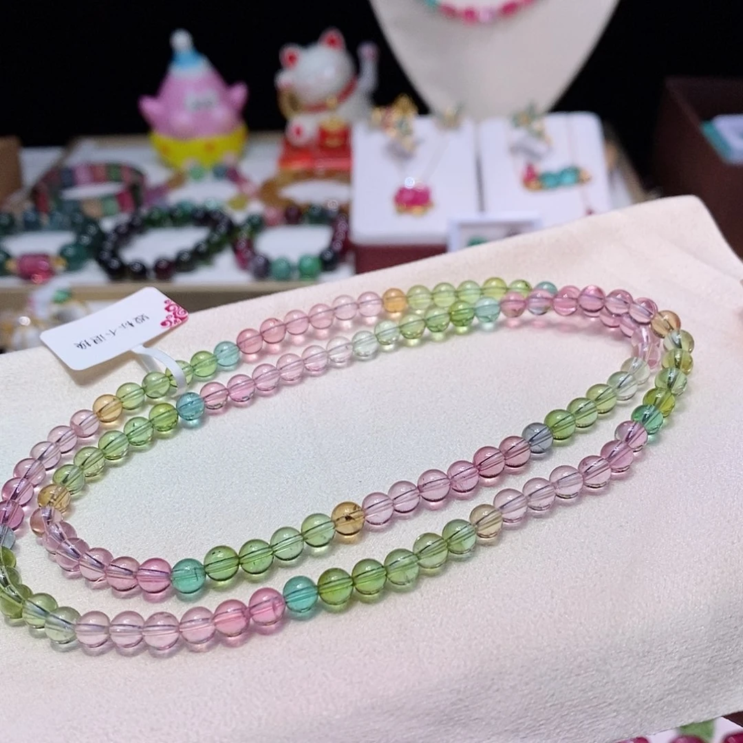 碧玺碧玺手链未镶嵌