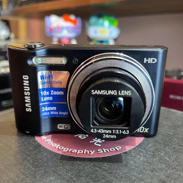 9新 Samsung/三星 WB30F中文带WIFI 1620w像素10倍变焦 配件齐全