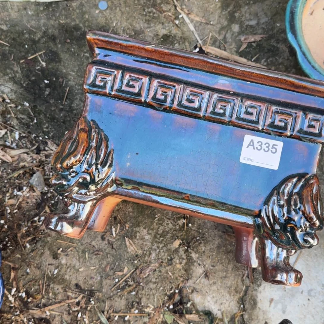 紫砂花盆泉335瑕疵品