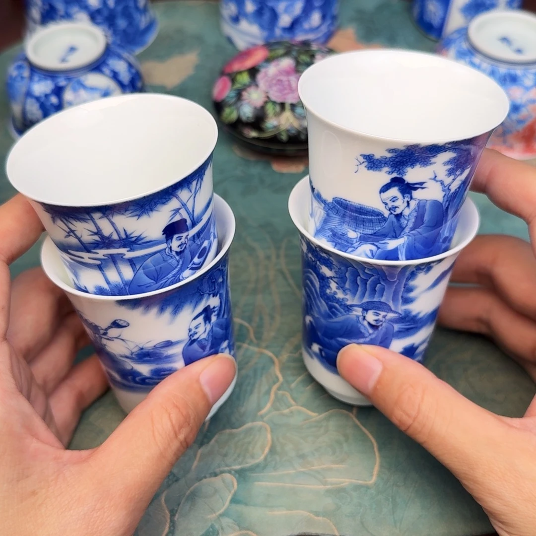 。***陶现代景德镇全手工全手绘陶瓷