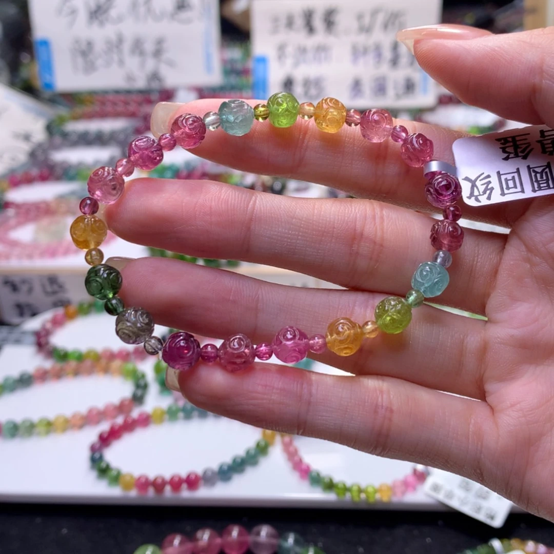 【闪购商品】未镶嵌手串碧玺