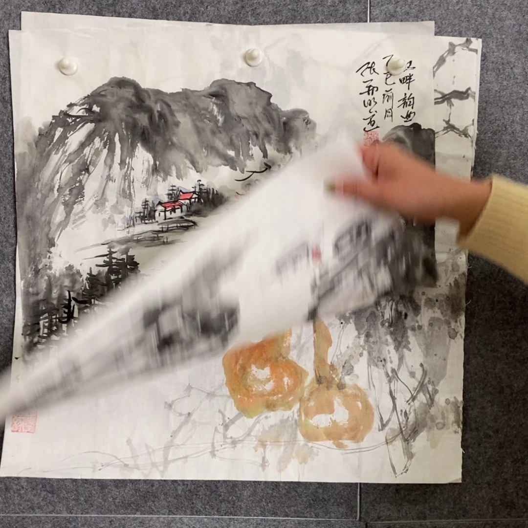国画手写手绘国画作品6