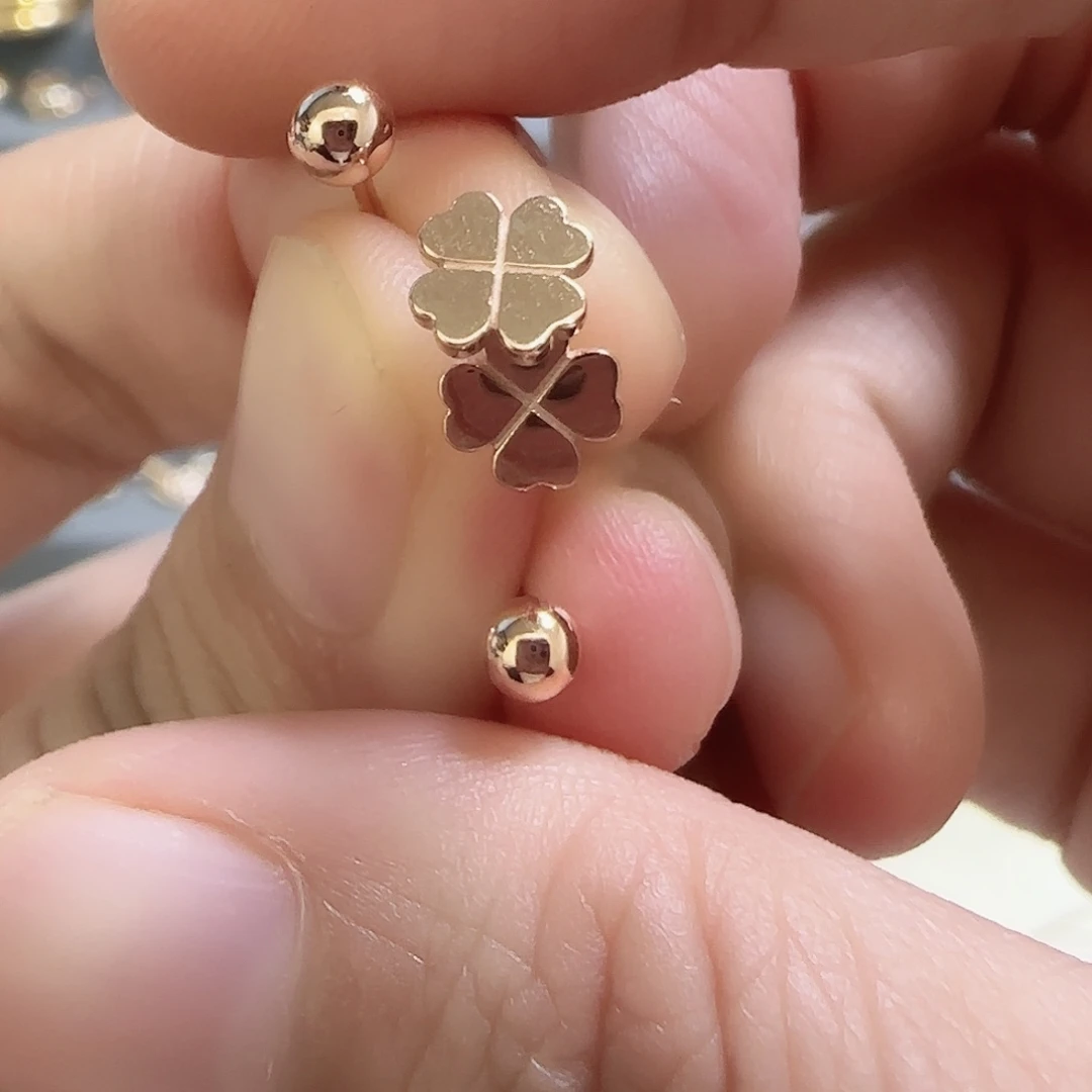 18K金耳饰多样性发货